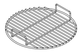 Hunsaker Vortex Smokers Stainless Steel Upper & Lower Cooking Grate Package For 14 WSM