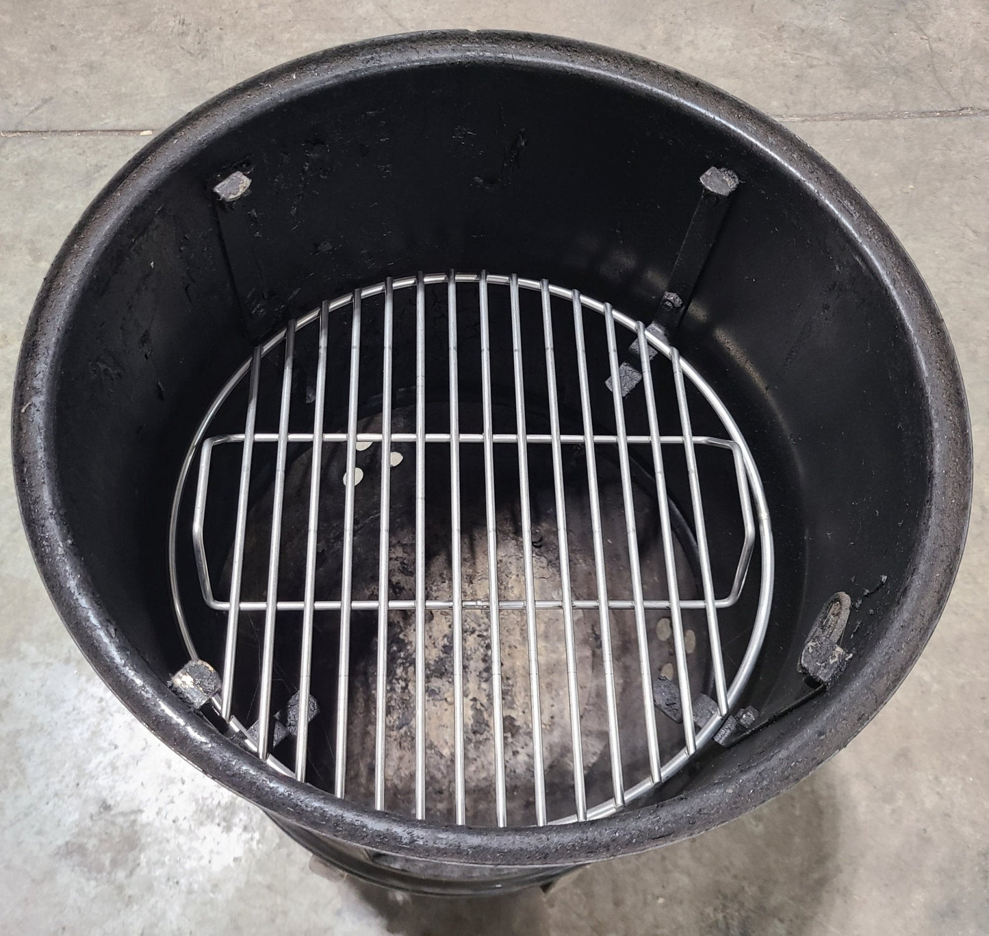 Hunsaker Vortex Smokers Stainless Steel Upper & Lower Cooking Grate Package For 14 WSM