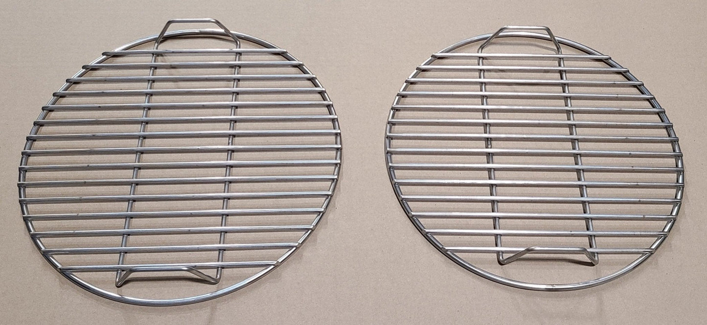 Hunsaker Vortex Smokers Stainless Steel Upper & Lower Cooking Grate Package For 14 WSM