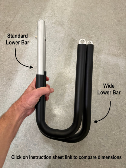 Moved By Bikes  Wide Lower Bar Set