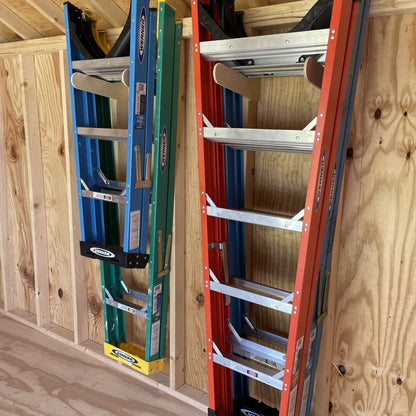 HangThis Up - Deluxe Shed Organizer Kit, Garden Yard Tool Rack, Outdoor Storage, Garden Tool Storage, Shed Accessories, Yard Tool Rack