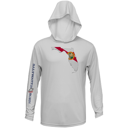 State of Florida Boys and Girls Long Sleeve UPF 50+ Dry - Fit Hoody - Angler's Pro Tackle & Outdoors