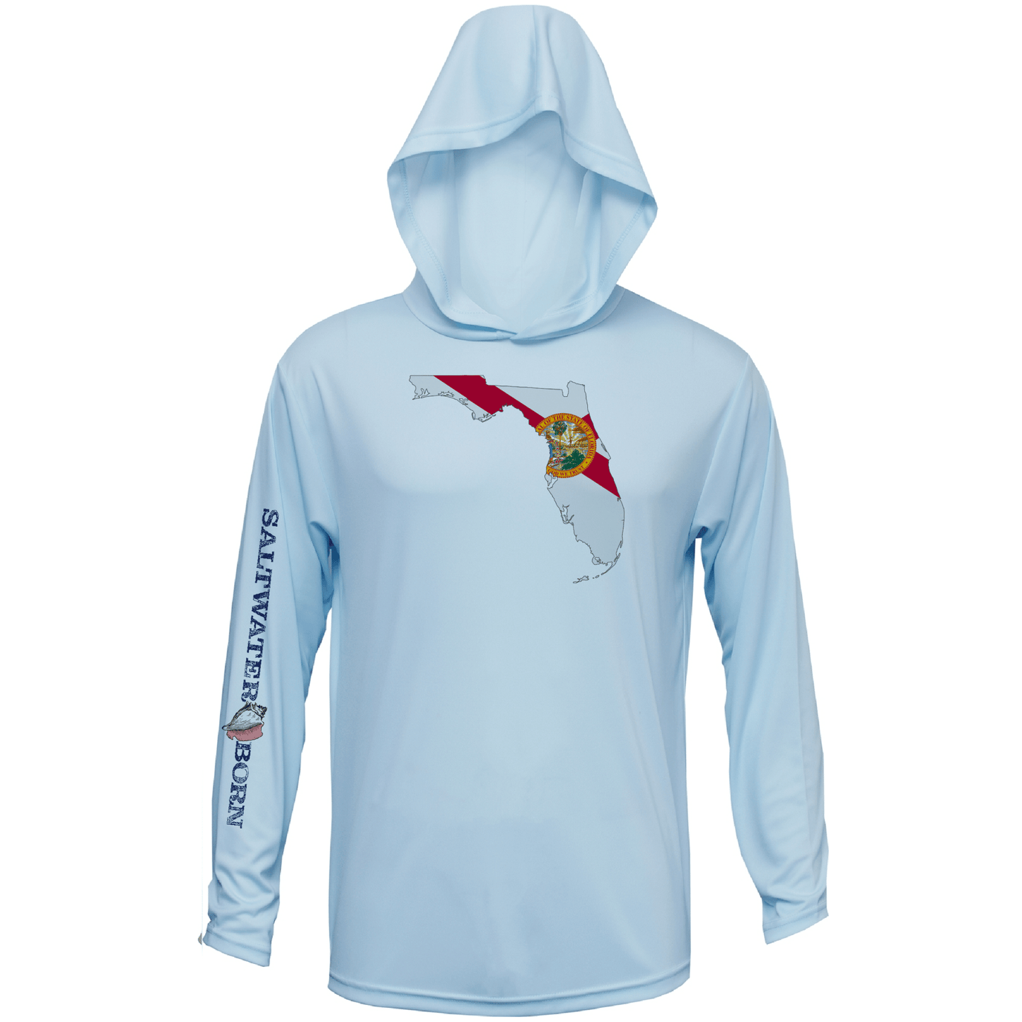 State of Florida Boys and Girls Long Sleeve UPF 50+ Dry - Fit Hoody - Angler's Pro Tackle & Outdoors