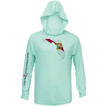 State of Florida Boys and Girls Long Sleeve UPF 50+ Dry - Fit Hoody - Angler's Pro Tackle & Outdoors