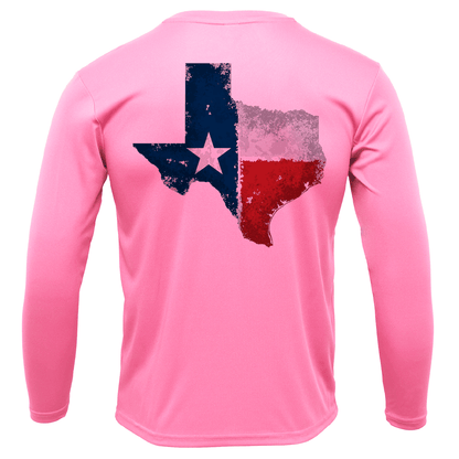 State of Texas Freshwater Born Girl's Long Sleeve UPF 50+ Dry - Fit Shirt - Angler's Pro Tackle & Outdoors