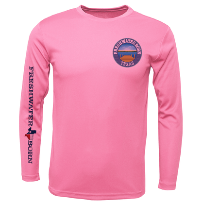 State of Texas Freshwater Born Girl's Long Sleeve UPF 50+ Dry - Fit Shirt - Angler's Pro Tackle & Outdoors