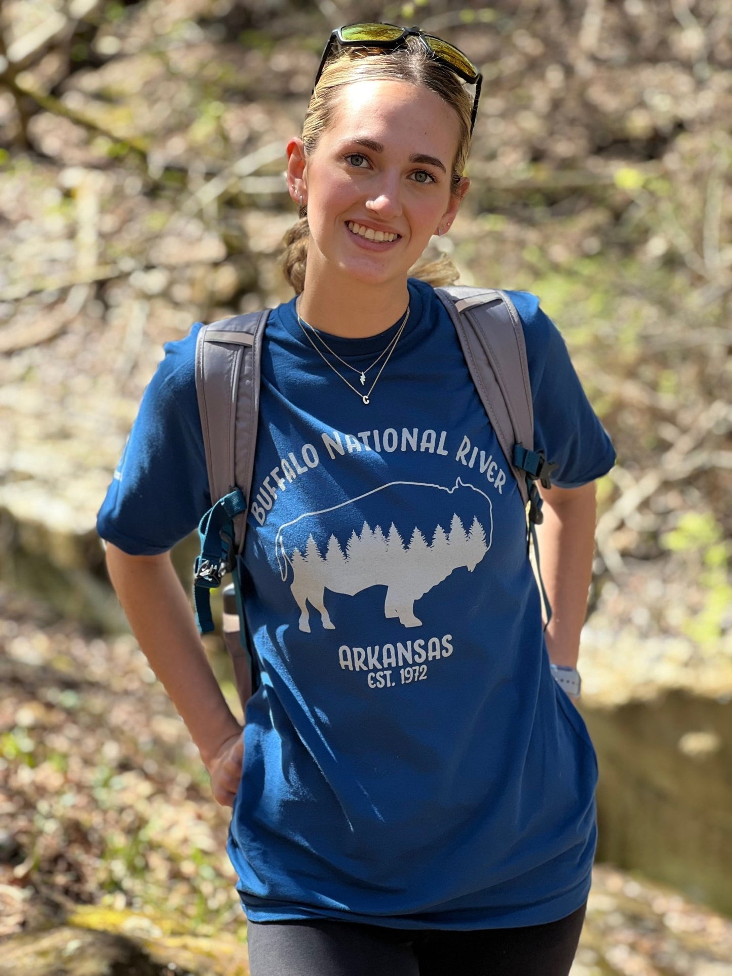 Steadfast American - Buffalo National River, Buffalo T-Shirt - Angler's Pro Tackle & Outdoors