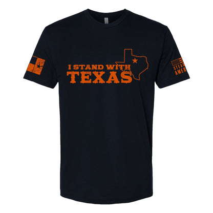 Steadfast American - I Stand With Texas T-Shirt - Angler's Pro Tackle & Outdoors