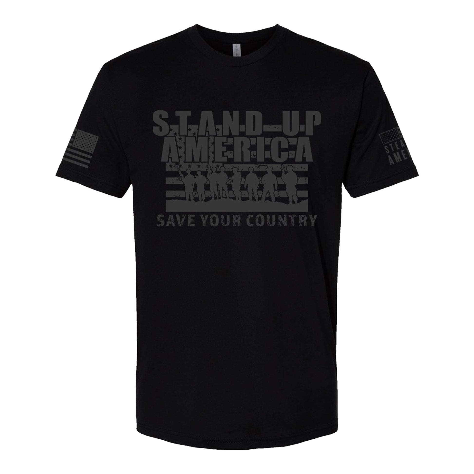 Steadfast American - Stand Up America, Save Your Country T-Shirt - Angler's Pro Tackle & Outdoors