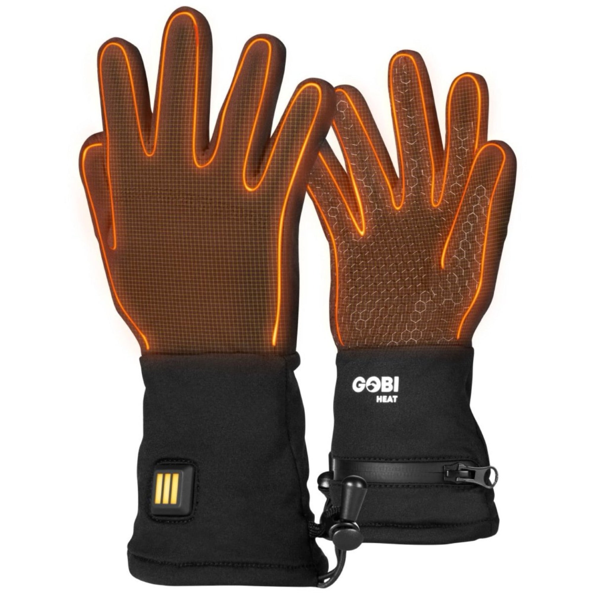 Gobi Heat Stealth II Heated Glove Liners (3500mAh USB-C batt) - Angler ...