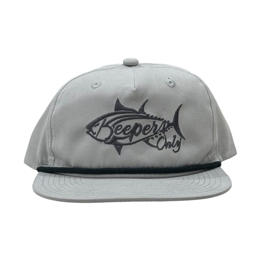 Keepers Only Co. Stealth Rope Snapback - Silver/Charcoal