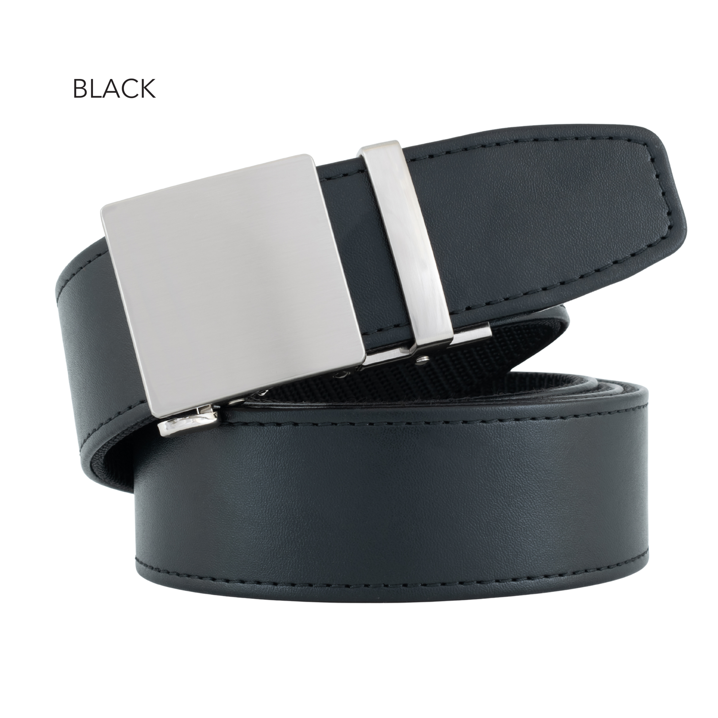 2ND AMEN Stealth Leather EDC Belt for Everyday Carry