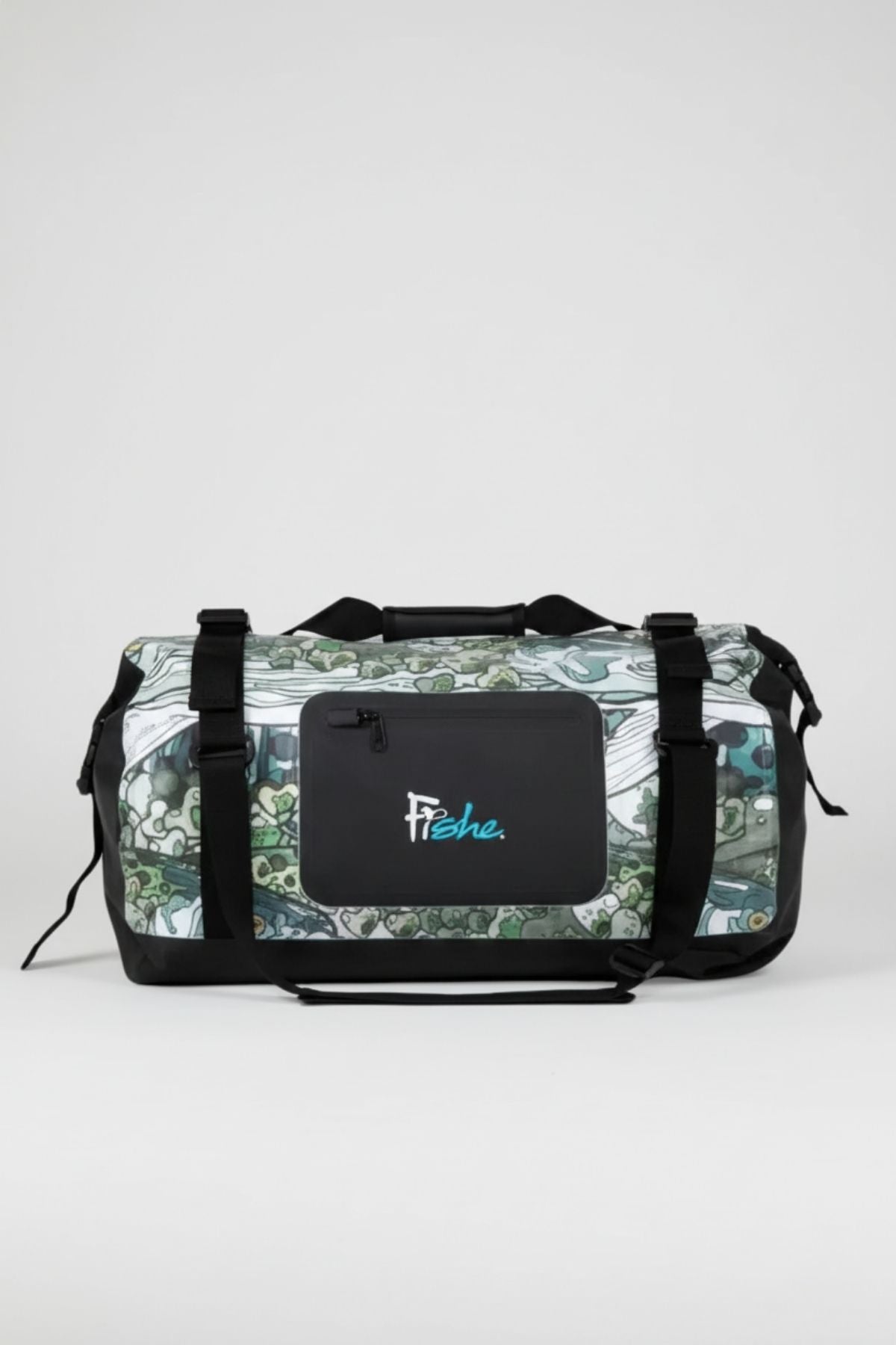 FisheWear Steel My Heart Duffel Dry Bag