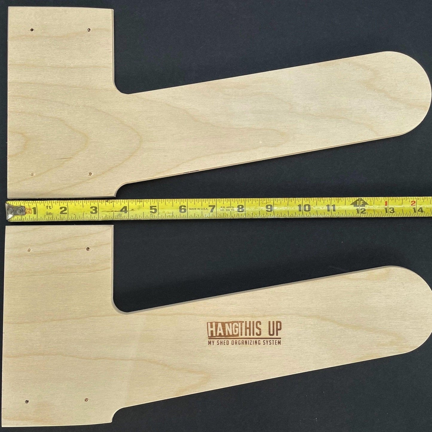 HangThis Up - Step Ladder Organizer, Shed Storage System, Yard Tool Organizer, Garden tool rack, Shed Tool Rack