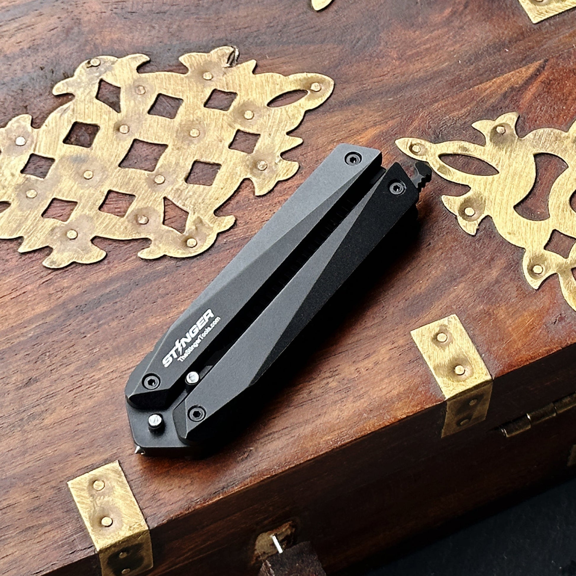 Stinger Butterfly Comb, Hair Comb, Beard Comb, Grooming Comb, EDC - Angler's Pro Tackle & Outdoors