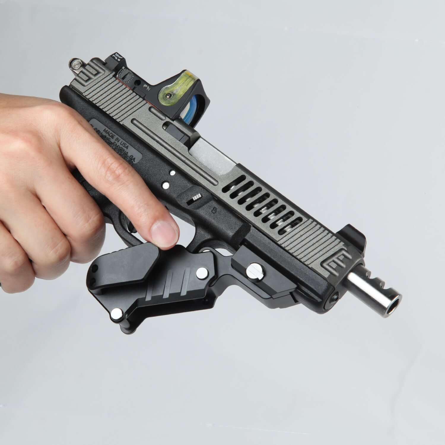 Stinger Concealment System: Trigger Guard Protection Cover, Belt Clip Minimalist Holster (Aluminum Body) - Angler's Pro Tackle & Outdoors