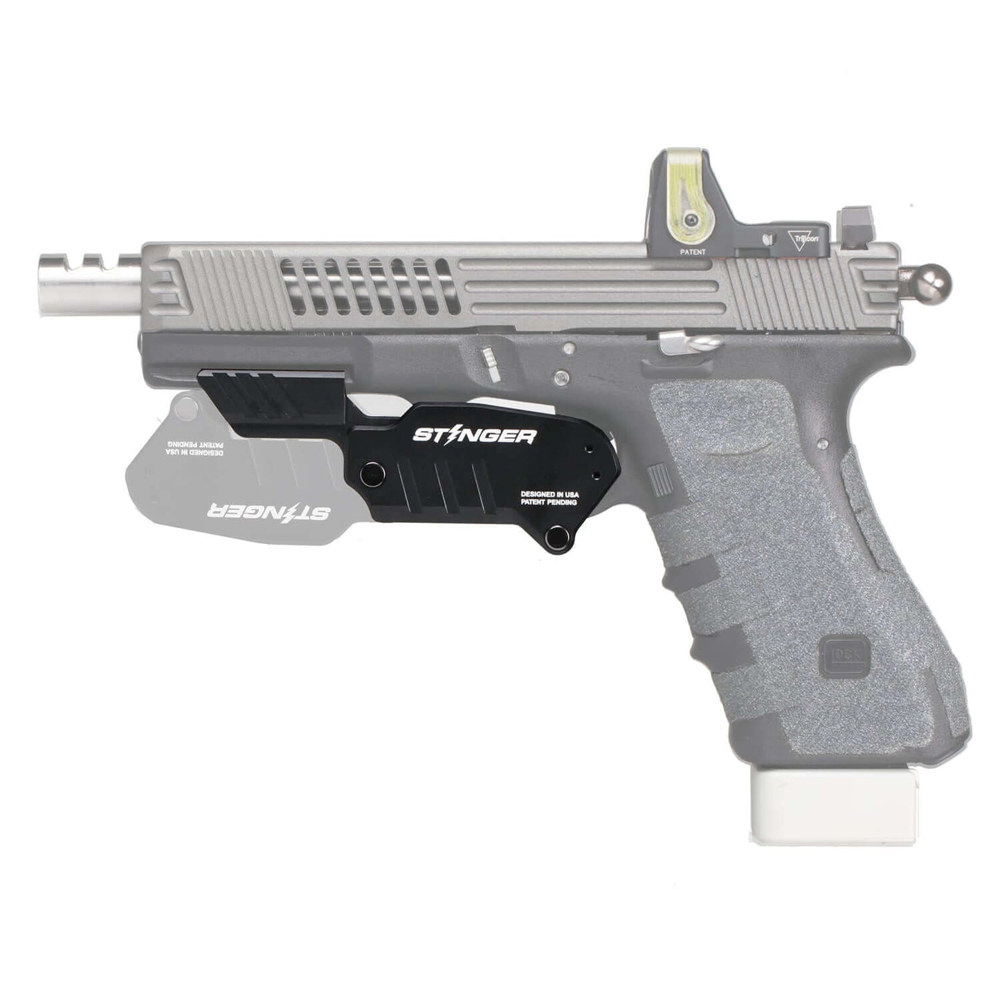 Stinger Concealment System: Trigger Guard Protection Cover, Belt Clip Minimalist Holster (Aluminum Body) - Angler's Pro Tackle & Outdoors