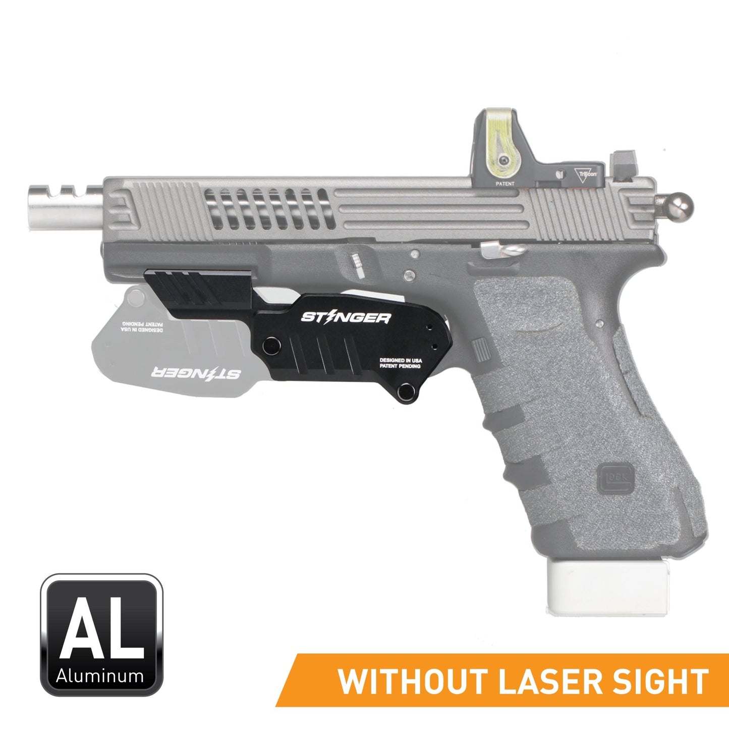 Stinger Concealment System: Trigger Guard Protection Cover, Belt Clip Minimalist Holster (Aluminum Body) - Angler's Pro Tackle & Outdoors