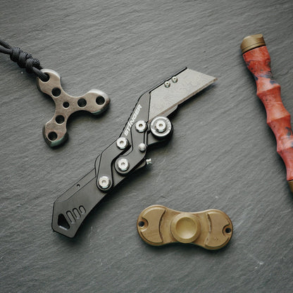 Stinger Godzilla Blade, Folding Pocket Knife, Utility Knife - Matte Black - Angler's Pro Tackle & Outdoors