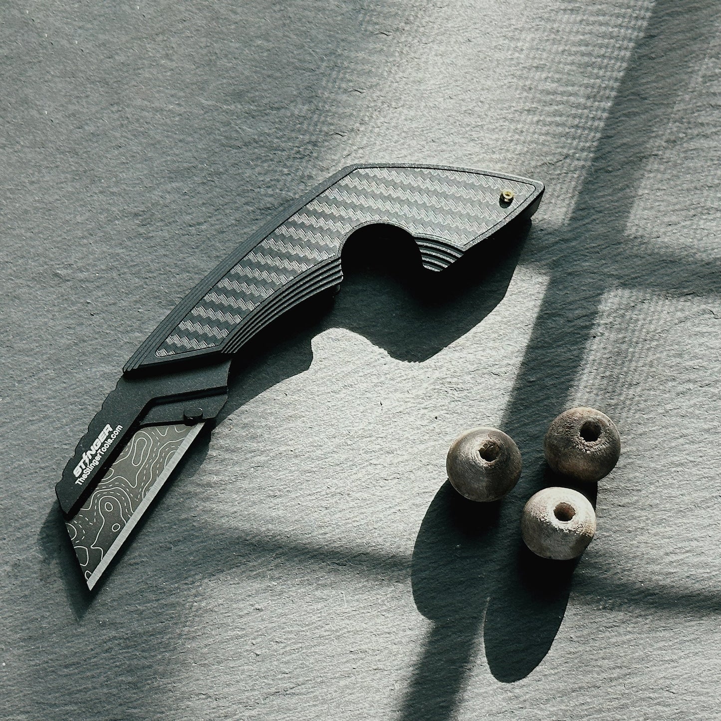 Stinger Topographic Utility Knife / Cigar Knife - Angler's Pro Tackle & Outdoors