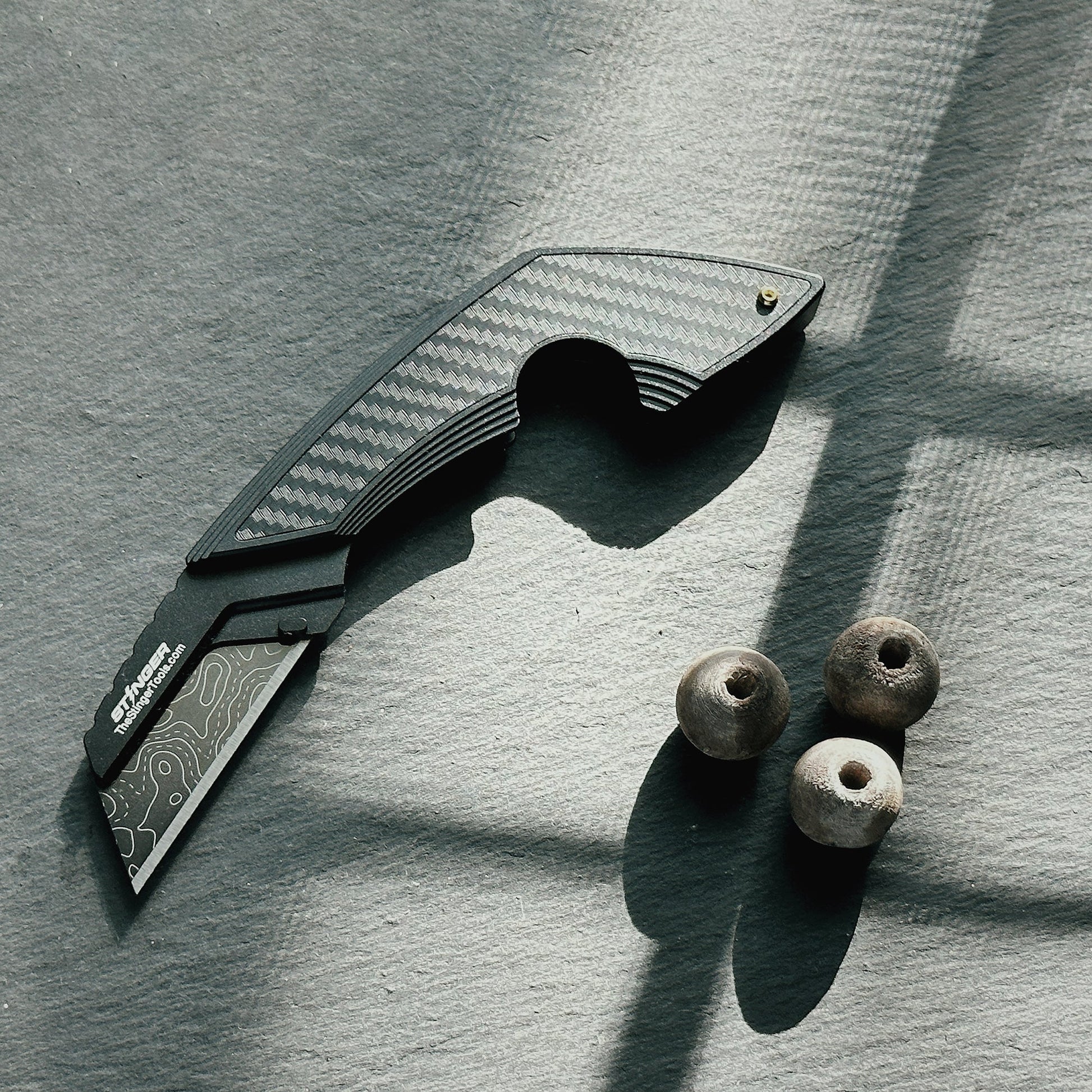 Stinger Topographic Utility Knife / Cigar Knife - Angler's Pro Tackle & Outdoors