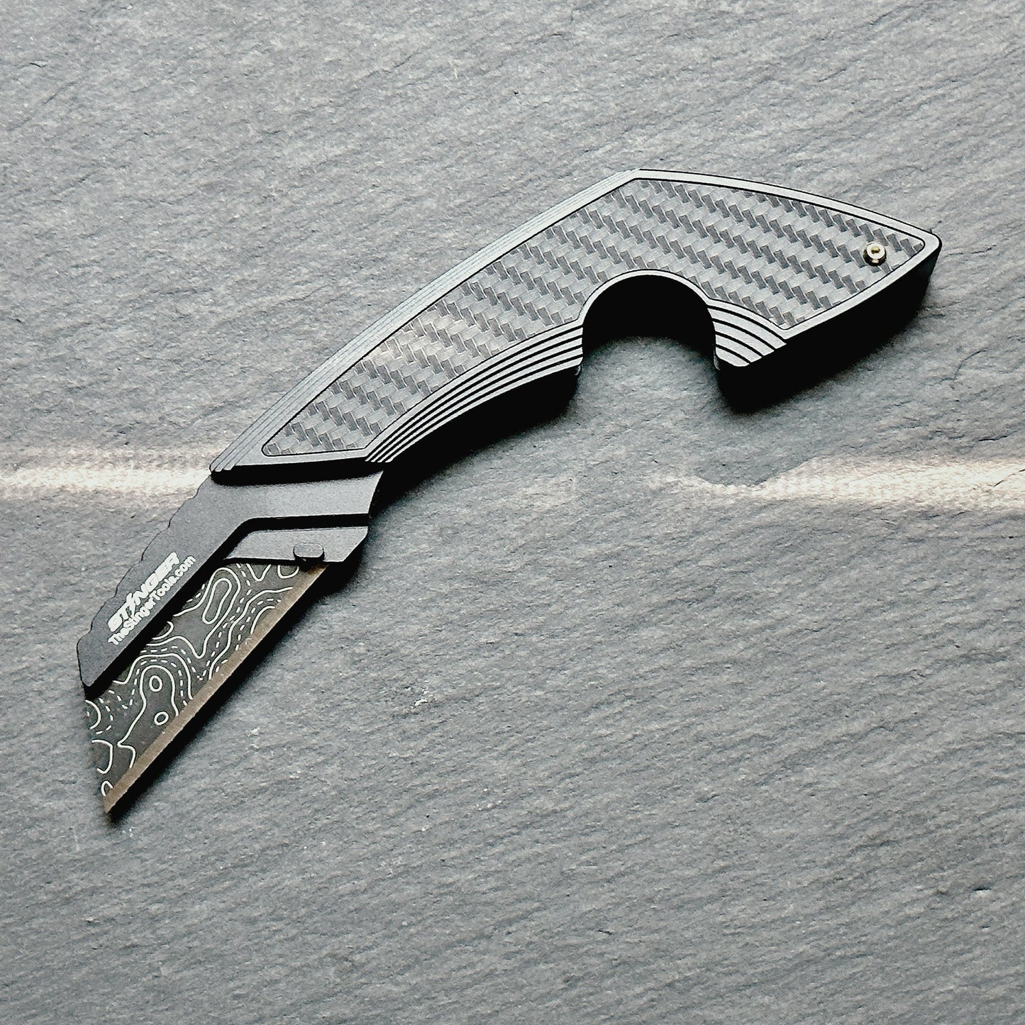 Stinger Topographic Utility Knife / Cigar Knife - Angler's Pro Tackle & Outdoors