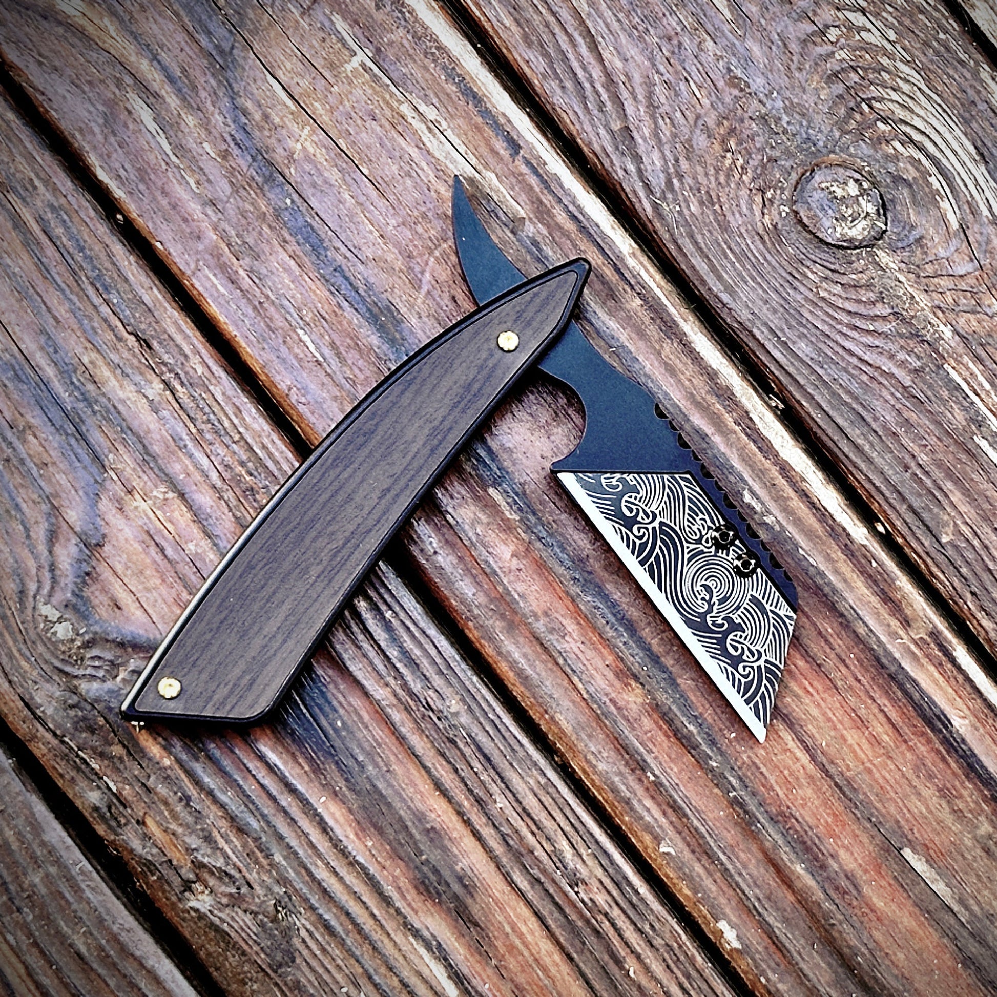 Stinger Vintage Straight Razor Style Utility Blade - Angler's Pro Tackle & Outdoors
