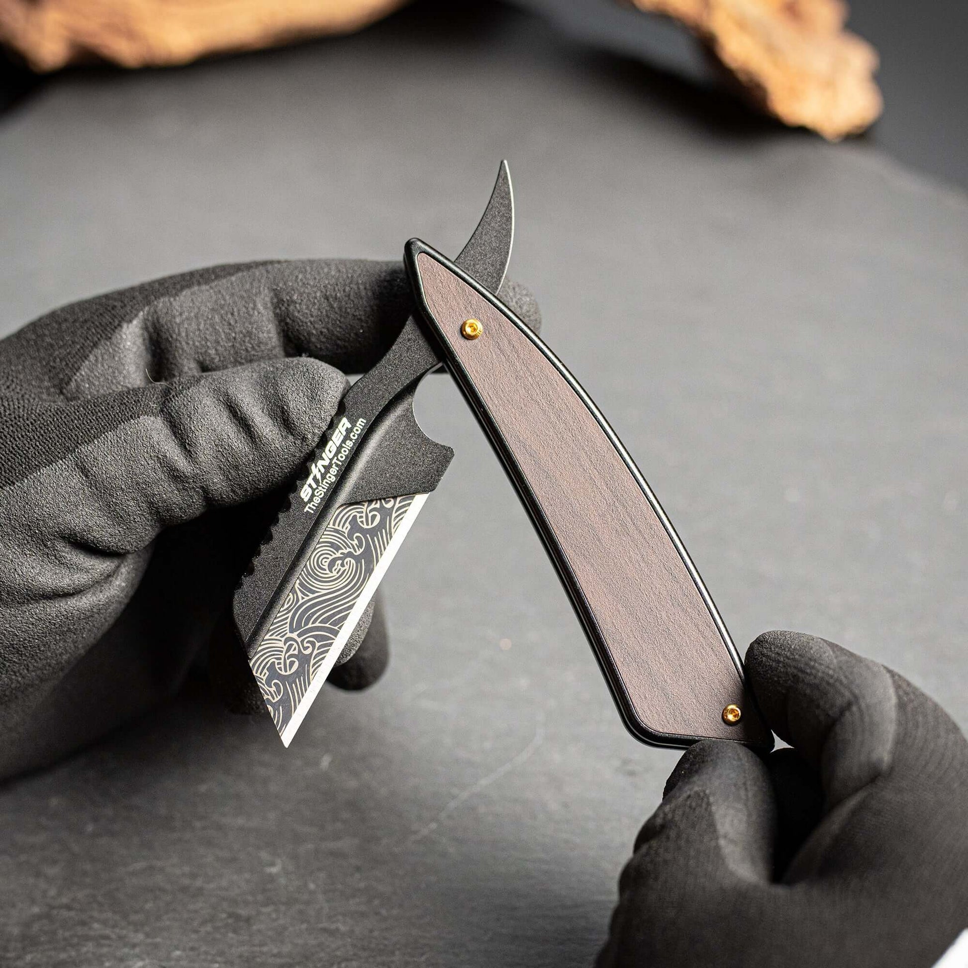 Stinger Vintage Straight Razor Style Utility Blade - Angler's Pro Tackle & Outdoors