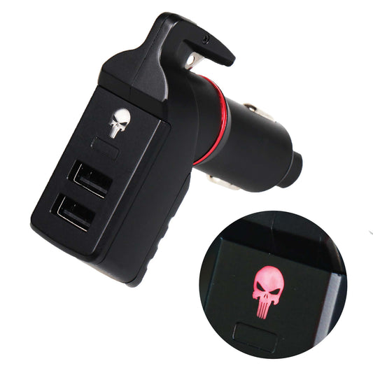 Stinger Survival Tools USB Car Charger Emergency Tool (Red Punisher)