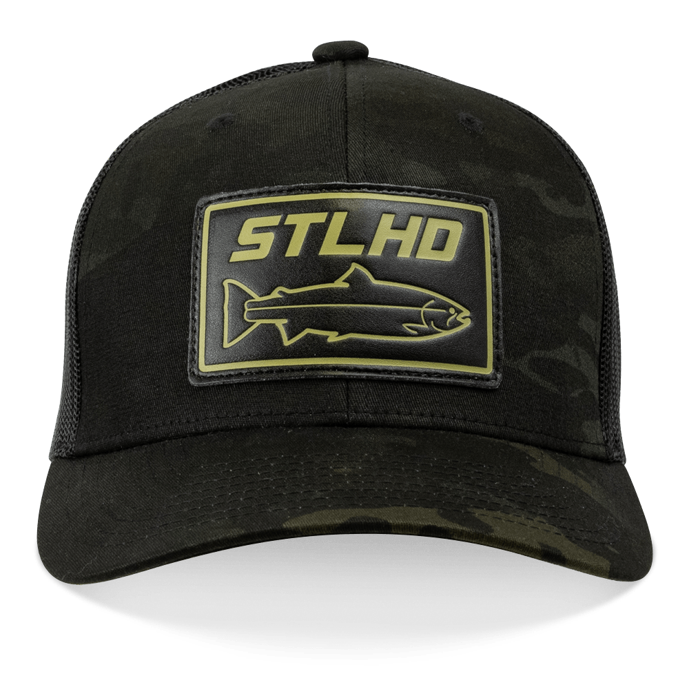 STLHD Black Ops Multicam Snapback Trucker Hat - Angler's Pro Tackle & Outdoors