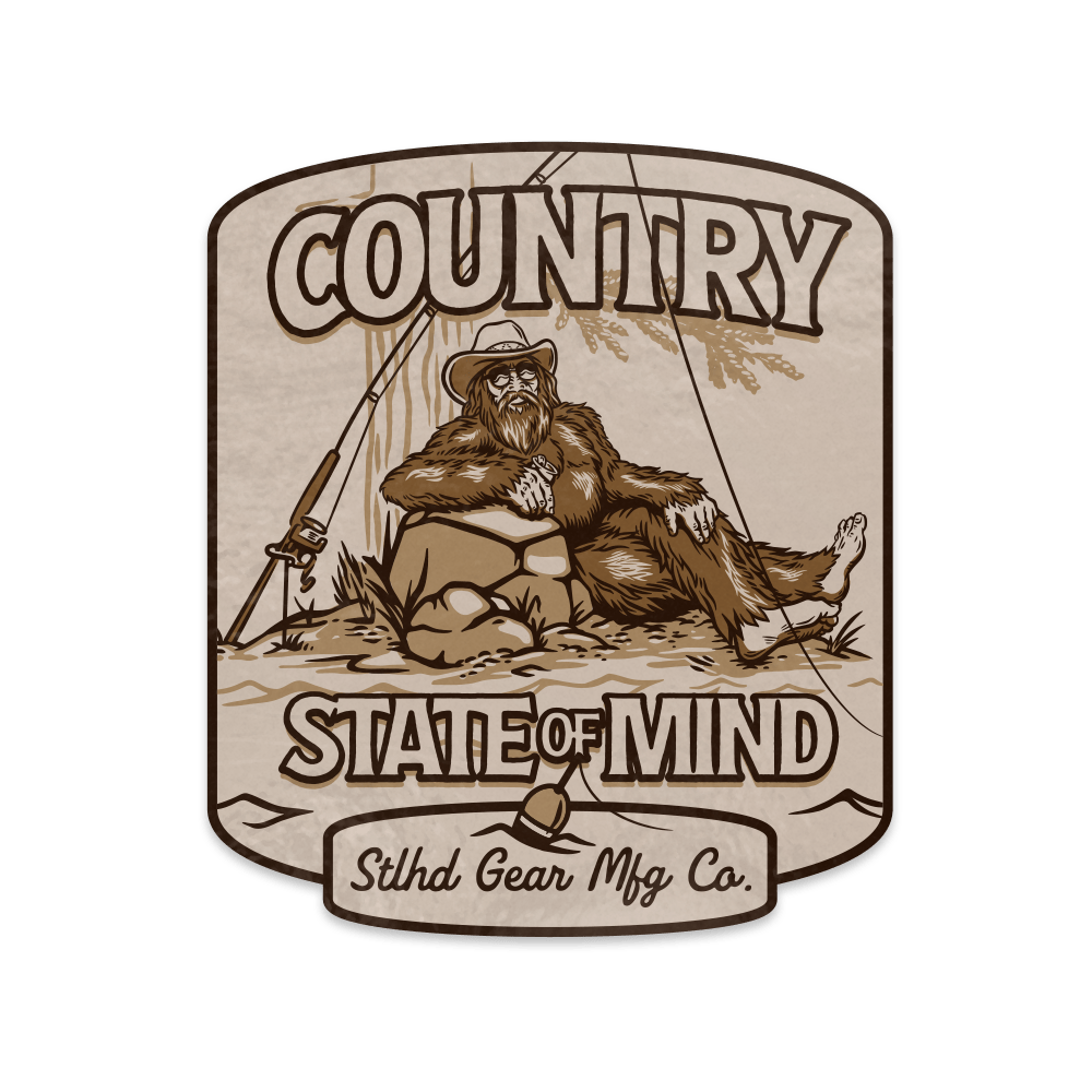 STLHD Country State of Mind Sticker - Angler's Pro Tackle & Outdoors