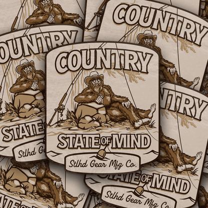 STLHD Country State of Mind Sticker - Angler's Pro Tackle & Outdoors