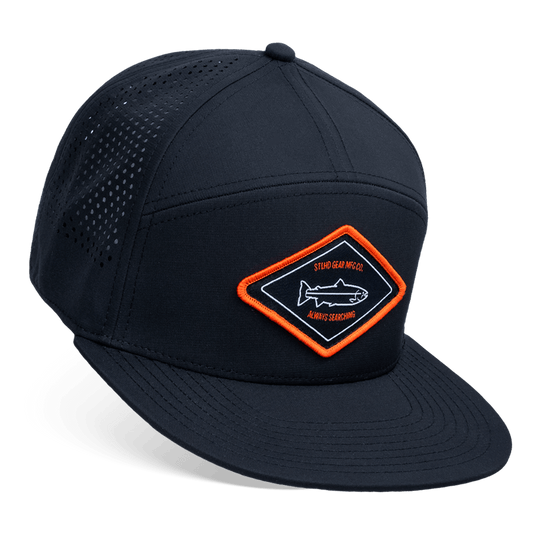 STLHD Diamond Lake 7 panel Performance Hat - Angler's Pro Tackle & Outdoors