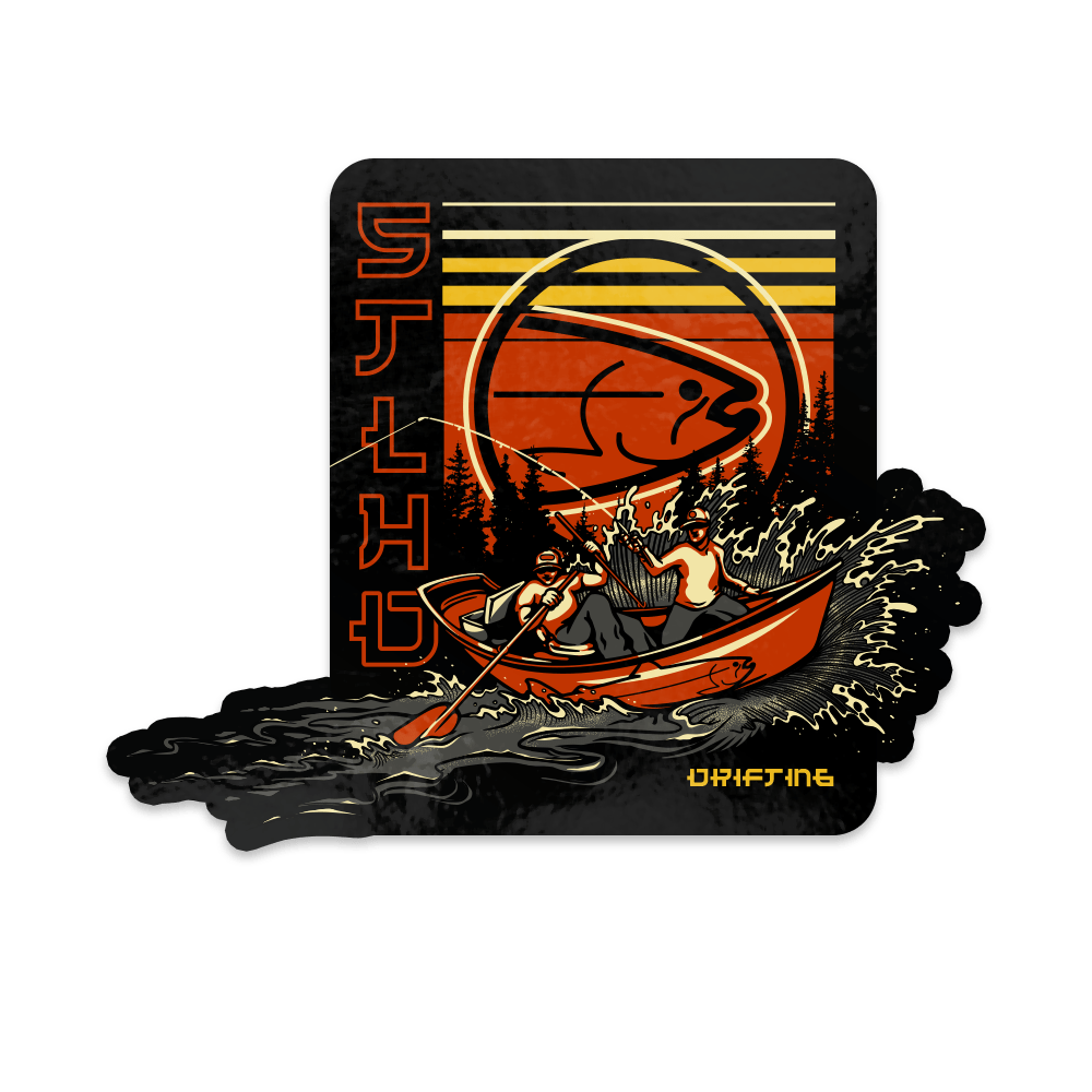 STLHD Drifting Sticker - Angler's Pro Tackle & Outdoors