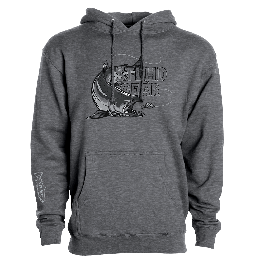 STLHD Men’s King Salmon Premium Hoodie - Angler's Pro Tackle & Outdoors