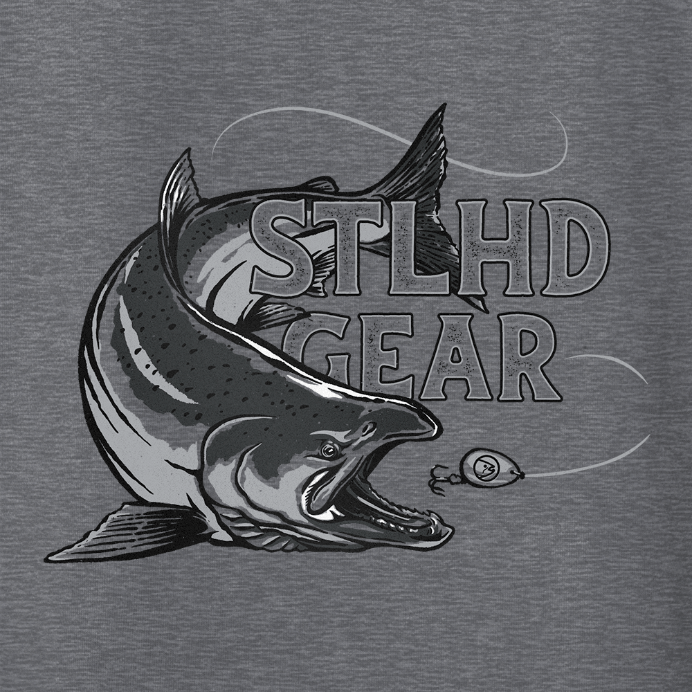 STLHD Men’s King Salmon Premium Hoodie - Angler's Pro Tackle & Outdoors
