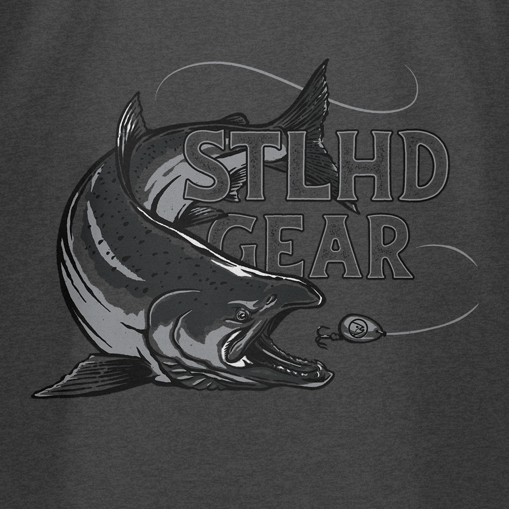 STLHD Men’s King Salmon T-Shirt - Angler's Pro Tackle & Outdoors