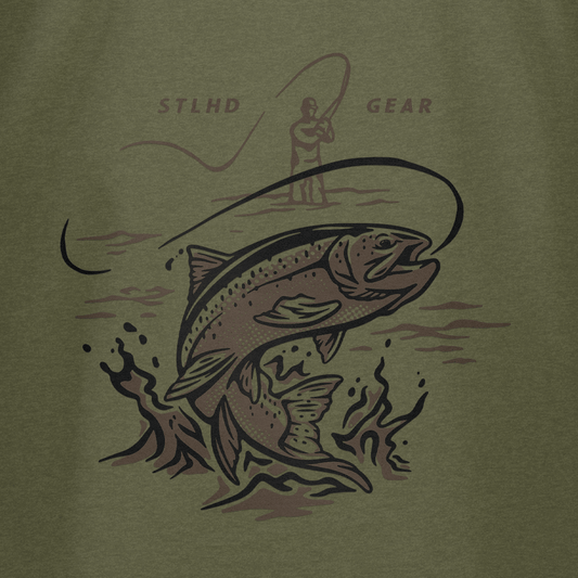 STLHD Men’s Leap T-Shirt - Angler's Pro Tackle & Outdoors