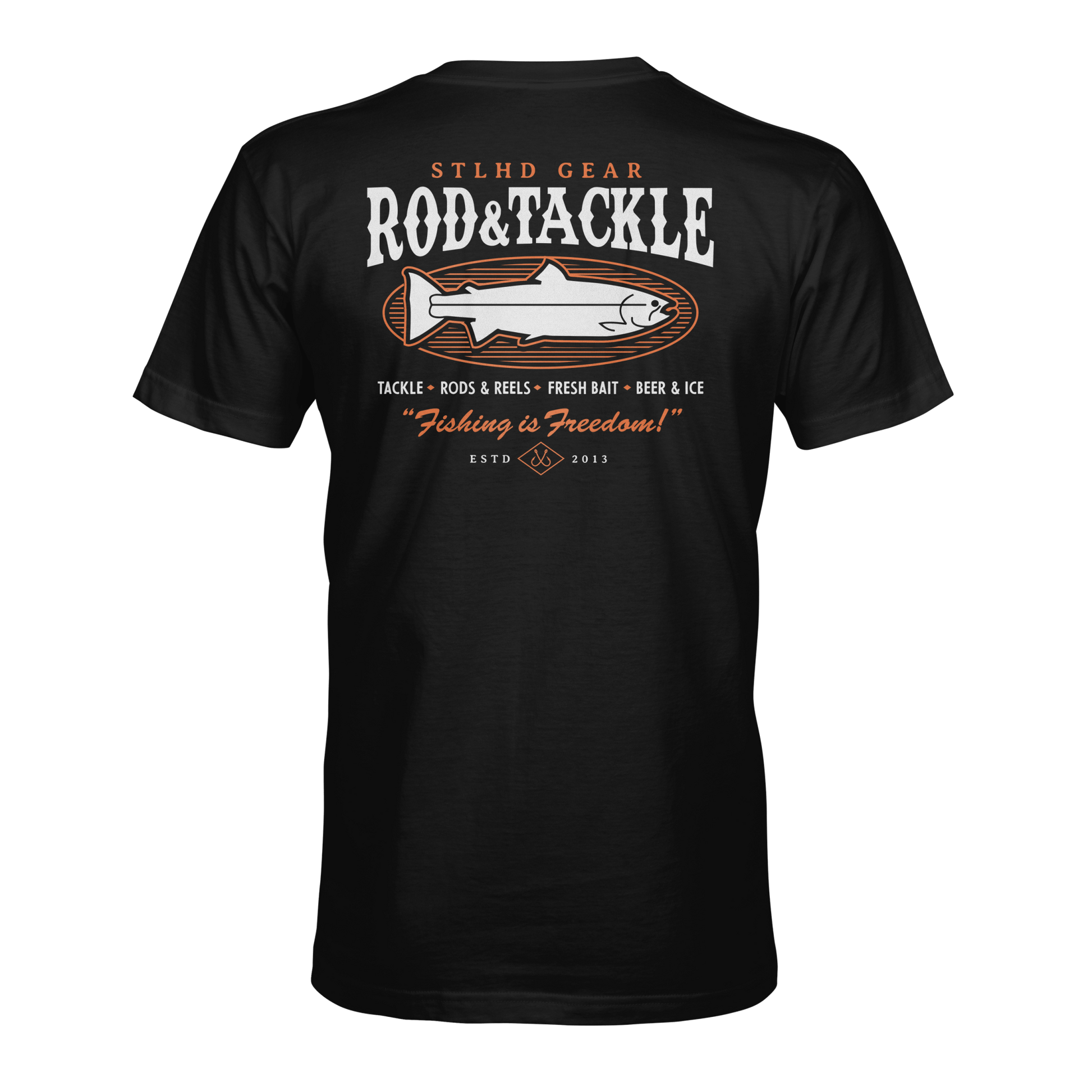 STLHD Men’s Rod and Tackle Tee - Angler's Pro Tackle & Outdoors