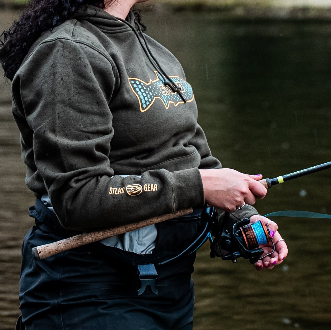 STLHD Men’s Scales Premium Hoodie - Angler's Pro Tackle & Outdoors