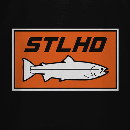 STLHD Men's Standard Logo Black T-Shirt - Angler's Pro Tackle & Outdoors