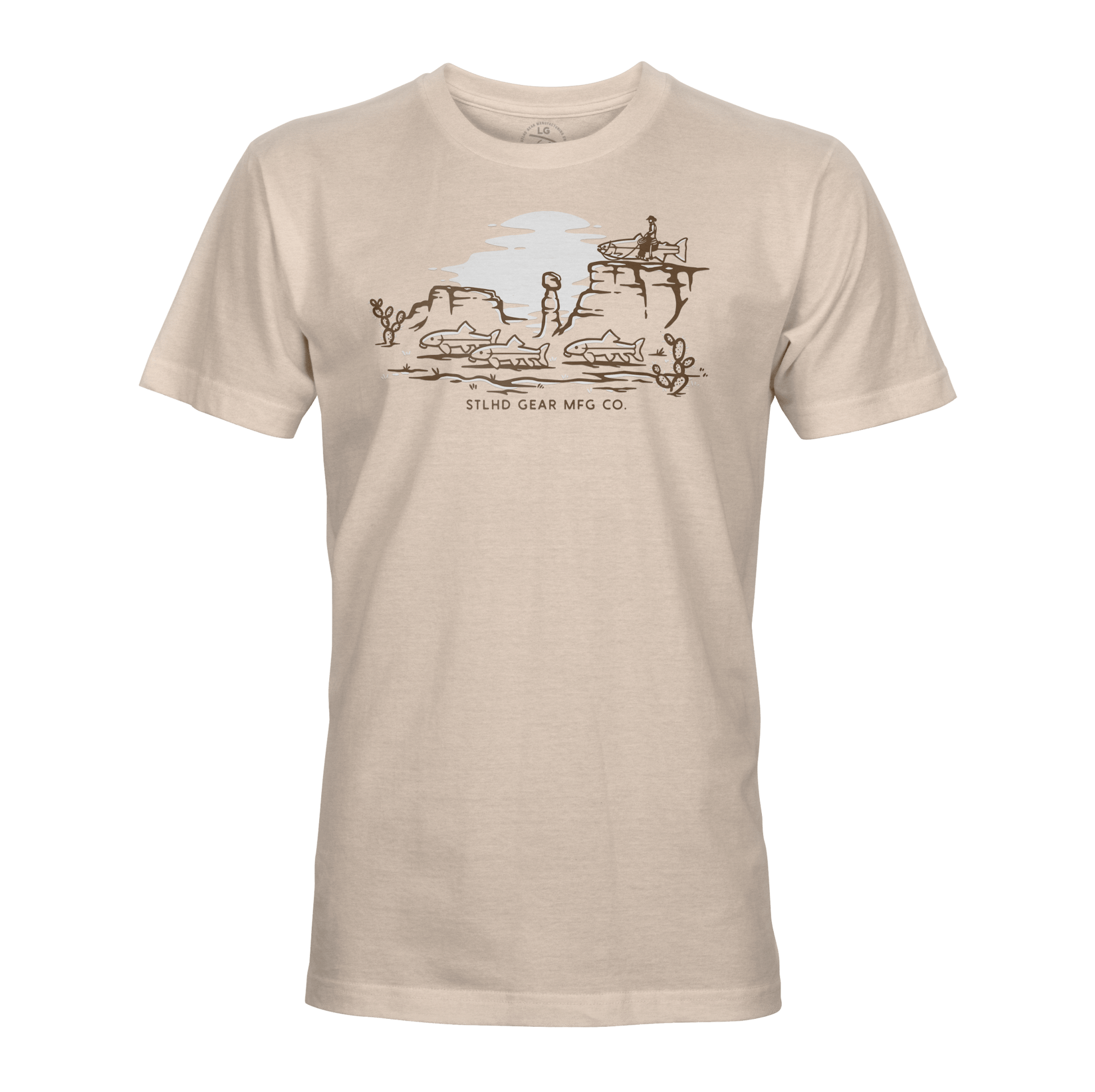 STLHD Men’s Trumpet Trout Tee - Angler's Pro Tackle & Outdoors