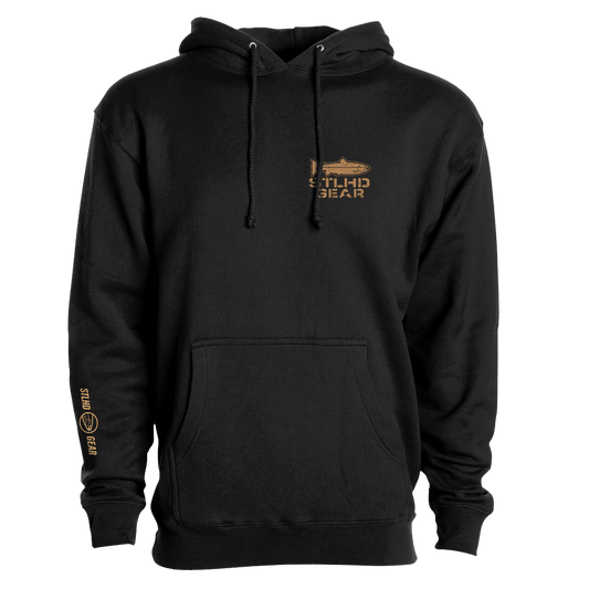 STLHD Men’s Work Hard Fish Hard Premium Hoodie - Angler's Pro Tackle & Outdoors