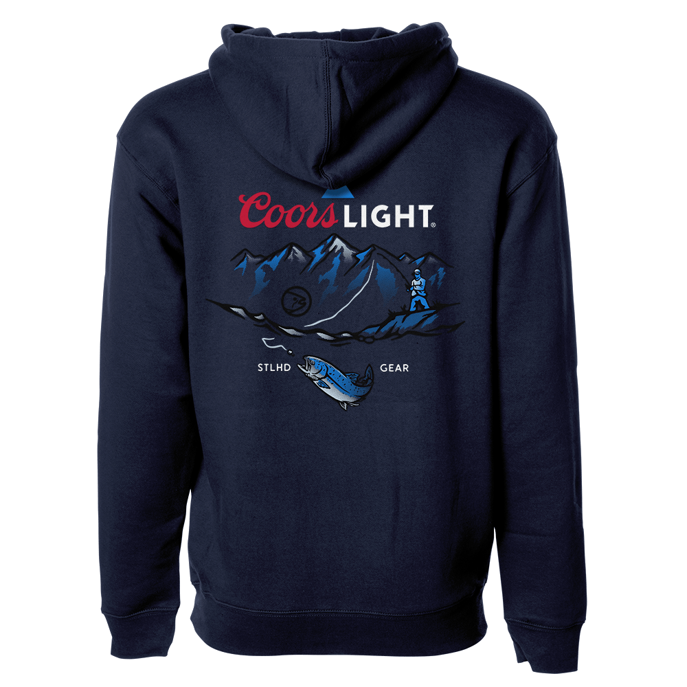 STLHD Men’s X Coors Light Streamside Premium Hoodie - Angler's Pro Tackle & Outdoors