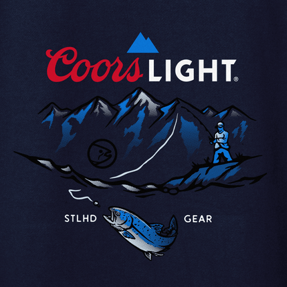 STLHD Men’s X Coors Light Streamside Premium Hoodie - Angler's Pro Tackle & Outdoors