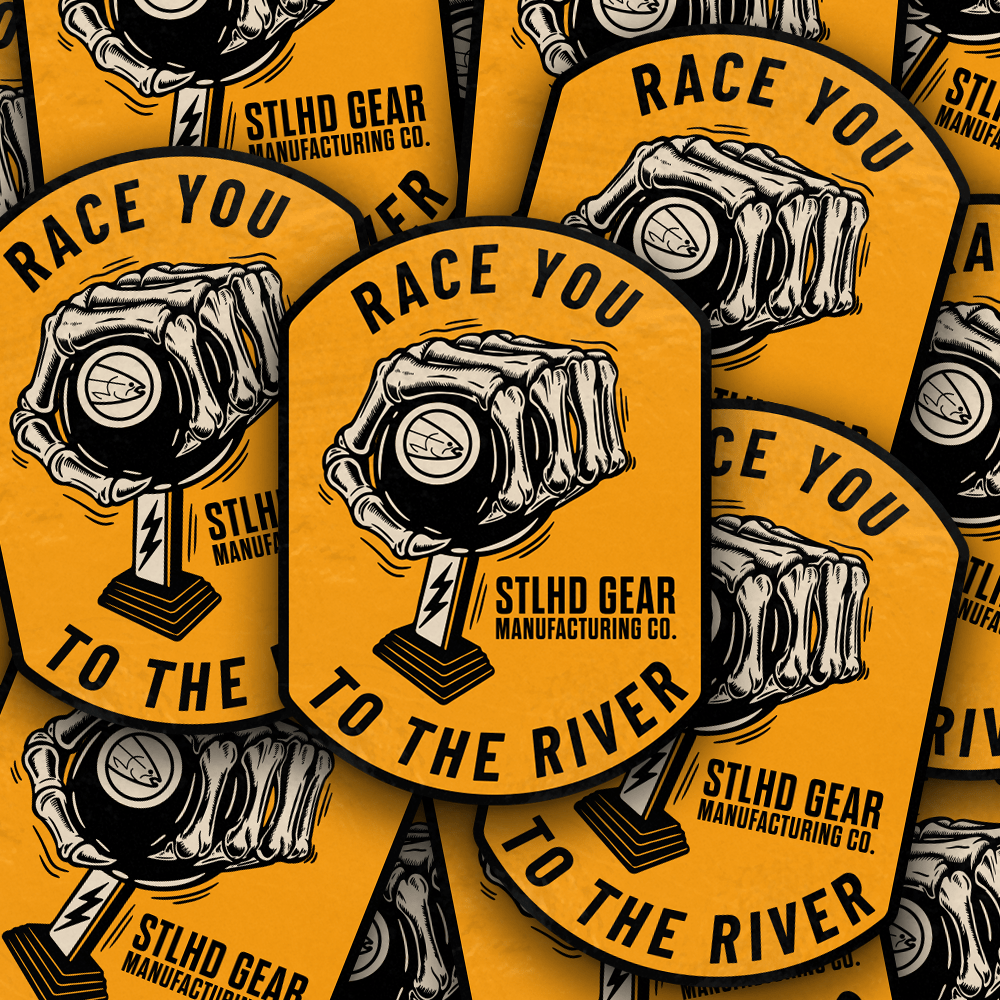 STLHD Race Ya Sticker - Angler's Pro Tackle & Outdoors