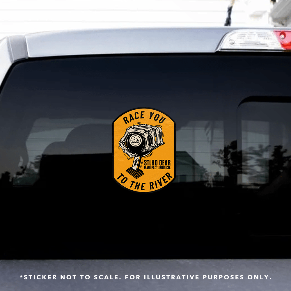 STLHD Race Ya Sticker - Angler's Pro Tackle & Outdoors
