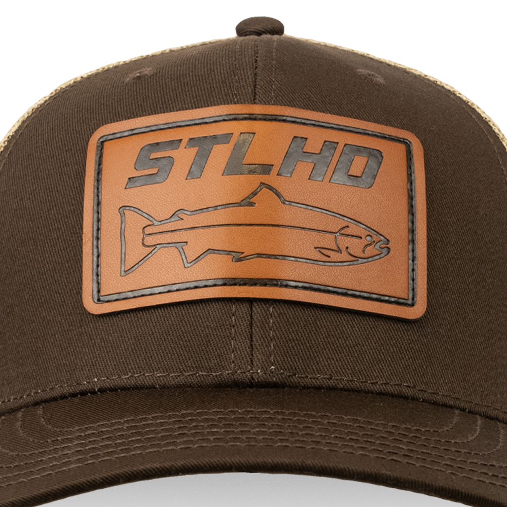 STLHD Steelhide Brown/Khaki Snapback Hat