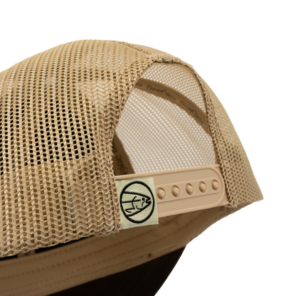 STLHD Steelhide Brown/Khaki Snapback Hat