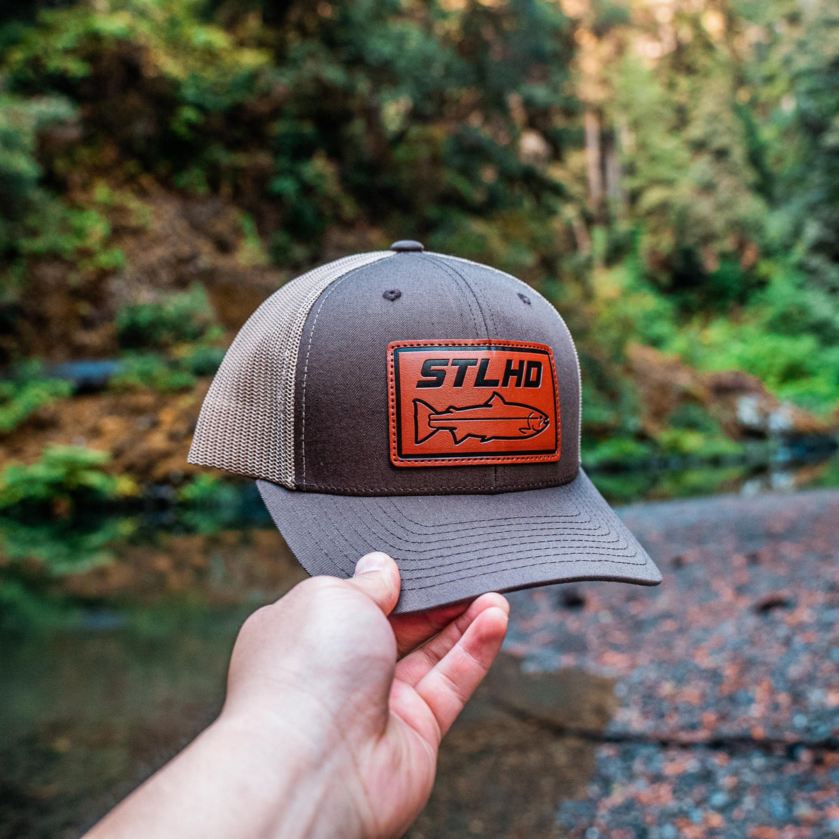 STLHD Steelhide Brown/Khaki Snapback Hat